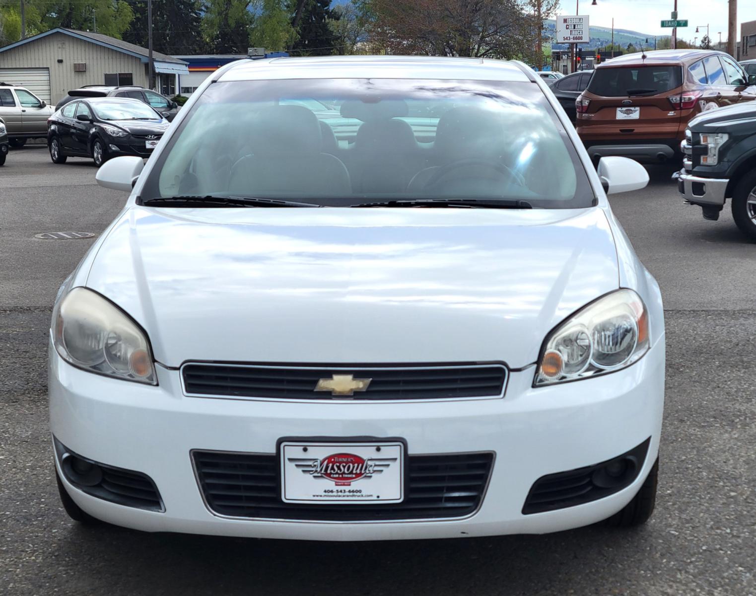 2010 White /Tan Chevrolet Impala LTZ (2G1WC5EM1A1) with an 3.9L engine, Automatic transmission, located at 450 N Russell, Missoula, MT, 59801, (406) 543-6600, 46.874496, -114.017433 - Really nice Sedan in Excellent Condition. Power Sunroof. Power Heated Seats. Air. Cruise. Tilt. Bose Sound AM FM XM CD. Power Windows and Locks. - Photo #2